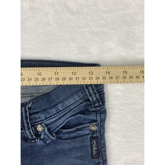 Silver Womens Jeans Blue Pixie Super Skinny 29x31 (27x28‎ Measured) - Picture 6 of 16
